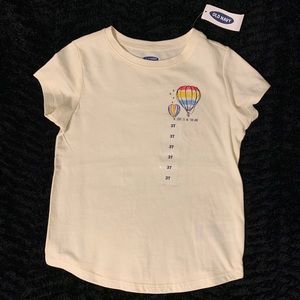 🟣 OLD NAVY TODDLER GIRLS GRAPHIC TEE